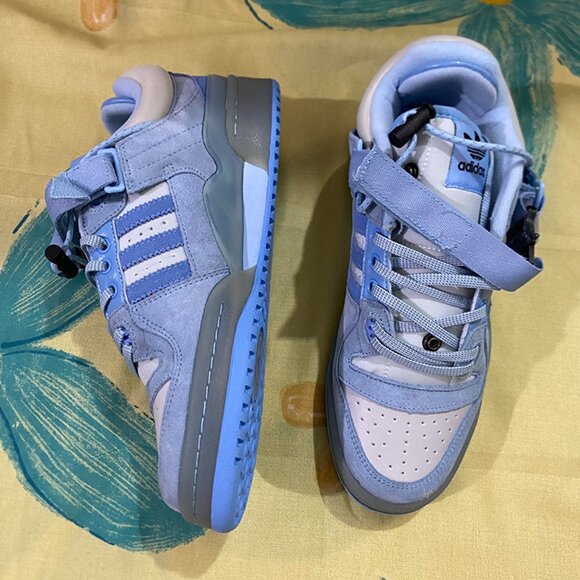 Adidas x Bad Bunny Light Blue Sneakers - Picture 5 of 10